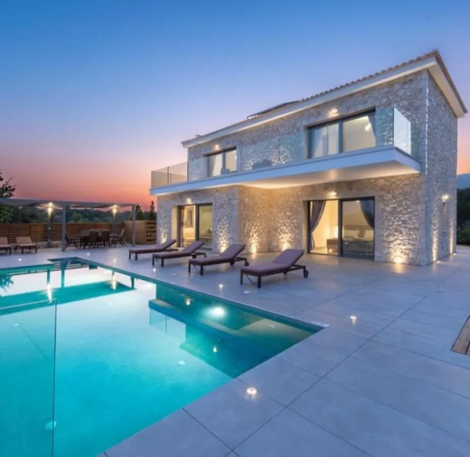 Kefalonia Stone Villas - Villa Petros Kefalonica Trapezaki  Greece